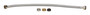 Fluidmaster Universal 1/2 in. FIP Compression 20 in. Braided Stainless Steel Supply Line