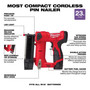 Milwaukee M12 23 Ga. Cordless Pin Nailer Kit (Battery & Charger) 12 V