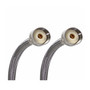 Fluidmaster 3/4 in. Hose X 3/4 in. D Hose 48 in. Stainless Steel Washing Machine Supply Line