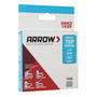 Arrow T50 3/8 in. W X 1/4 in. L 18 Ga. Flat Crown Heavy Duty Staples 1250 pk