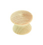 Amerock Allison Round Cabinet Knob 1 in. D 7/8 in. Unfinished 2 pk