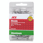 Ace 3/16 in. D X 1/2 in. Aluminum Rivets Silver 50 pk