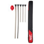 Milwaukee AIR-TIP 1-1/4 in. - 2-1/2 in. Wet/Dry Shop Vac Long Reach Set Flexible Vacuum Hose 7 pc