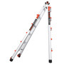 Little Giant Velocity 22 ft. H Aluminum Telescoping Multi-Position Ladder Type IA 300 lb. capacity