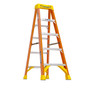 Werner 5 ft. H Fiberglass Step Ladder Type IA 300 lb. capacity