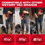 Milwaukee AIR-TIP 1-1/4 in. - 2-1/2 in. Shop Conduit Line Puller Kit Wet/Dry Vac Attachment 3 pc