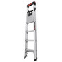 Little Giant Xtra-Lite Plus 6 ft. H Aluminum Step Ladder Type IAA 375 lb. capacity