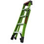 Little Giant King Kombo 5 ft. H Fiberglass Multi-Position Ladder Type IAA 375 lb. capacity