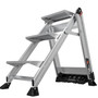 Little Giant Jumbo 3.5 ft. H Aluminum Step Ladder Type IAA 375 lb. capacity