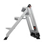 Little Giant Jumbo 3.5 ft. H Aluminum Step Ladder Type IAA 375 lb. capacity