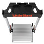 Little Giant Jumbo 3.5 ft. H Aluminum Step Ladder Type IAA 375 lb. capacity