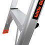 Little Giant Flip-N-Lite 4 ft. H Aluminum Step Ladder Type IA 300 lb. capacity