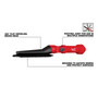 Milwaukee AIR-TIP 1-1/4 in. - 2-1/2 in. Shop Low Profile Pivoting Wet/Dry Vac Brush 1 pc