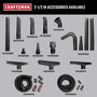 Craftsman 3 in. L X 3 in. W X 2-1/2 in. D Crevice Tool 1 pc