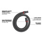 Milwaukee 9 ft. L X 2-1/2 in. D Wet/Dry Shop Vac Flexible Vacuum Hose 1 pc