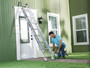 Werner 16 ft. H Aluminum Extension Ladder Type III 200 lb. capacity