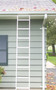 Werner 16 ft. H Aluminum Extension Ladder Type III 200 lb. capacity