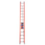 Werner 28 ft. H Fiberglass Extension Ladder Type IA 300 lb. capacity