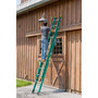 Werner 24 ft. H Fiberglass Extension Ladder Type II 225 lb. capacity