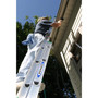 Werner 40 ft. H Aluminum Extension Ladder Type II 225 lb. capacity