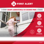 First Alert 24 ft. H Fire Escape Ladder 375 lb. capacity