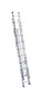 Werner 20 ft. H Aluminum Extension Ladder Type IA 300 lb. capacity