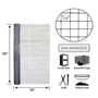 Garden Craft 36 in. H X 10 ft. L Galvanized Steel Hardware Cloth 1/2 in.