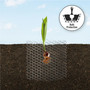 Garden Craft 72 in. H X 50 ft. L Galvanized Steel Poultry Netting 1 in.