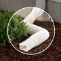 Amerimax Flex-A-Spout 4.5 in. H X 4.5 in. W X 55 in. L White Vinyl Downspout Extension