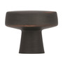 Amerock Blackrock Collection Round Cabinet Knob 1-5/16 in. D 1-1/8 in. Oil Rubbed Bronze 1 pk