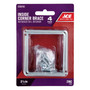 Ace 2-1/2 in. H X 5/8 in. W X 2-1/2 in. D Zinc Inside L Corner Brace