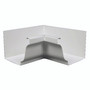 Amerimax 3.5 in. H X 3.75 in. W X 7.5 in. L White Aluminum K Inside Miter