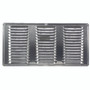 Air Vent 8 in. H X 16 in. L Mill Aluminum Undereave Vent