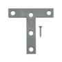 Ace 3 in. H X 3.75 in. W X 3 in. D Zinc Tee Plate