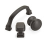 Amerock Westerly Collection Round Cabinet Knob 1-3/16 in. D 1-3/16 in. Oil Rubbed Bronze 1 pk