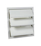 Air Vent 16 in. H X 17.5 in. W X 17.8 in. L White Plastic Automatic Gable Shutter