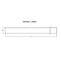 Alexandria Moulding 23-3/4 in. W X 23-3/4 in. L X 3/4 in. Tabletop