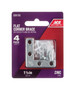 Ace 1-1/2 in. H X 2.75 in. W X 1-1/2 in. D Zinc Flat Corner Brace