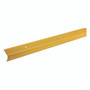M-D 1-1/8 in. H X 72 in. L Prefinished Brass Aluminum Stair Edge