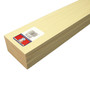Midwest Products 3/8 in. X 3 in. W X 24 ft. L Basswood Sheet #2/BTR Premium Grade