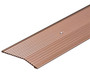 M-D 0.19 in. H X 72 in. L Anodized Pewter Silver Aluminum Carpet Trim