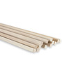 Midwest Products 3/8 in. X 3/8 in. W X 24 ft. L Basswood Strip #2/BTR Premium Grade