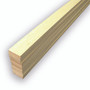Midwest Products 1/4 in. X 1 in. W X 36 ft. L Balsawood Sheet #2/BTR Premium Grade