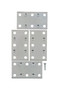 Ace 2.5 in. H X 1.375 in. W X .70 in. L Zinc Mending Brace