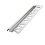 M-D 5/16 in. H X 96 in. L Prefinished Clear Aluminum Bullnose