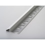 M-D 3/8 in. H X 96 in. L Prefinished Clear Aluminum Moulding