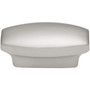 Hickory Hardware Metropolis Contemporary Oblong Cabinet Knob 7/8 in. Satin Nickel 1 pk