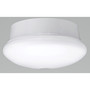 ETI Spin Light 3.54 in. H X 7 in. W X 7 in. L White LED Ceiling Spin Light