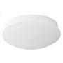 ETI Spin Light 4.2 in. H X 11 in. W X 11 in. L White LED Ceiling Spin Light
