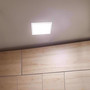 Feit EDGELIT 1 in. H X 23.9 in. W X 23.9 in. L Frost White LED Flat Panel Light Fixture